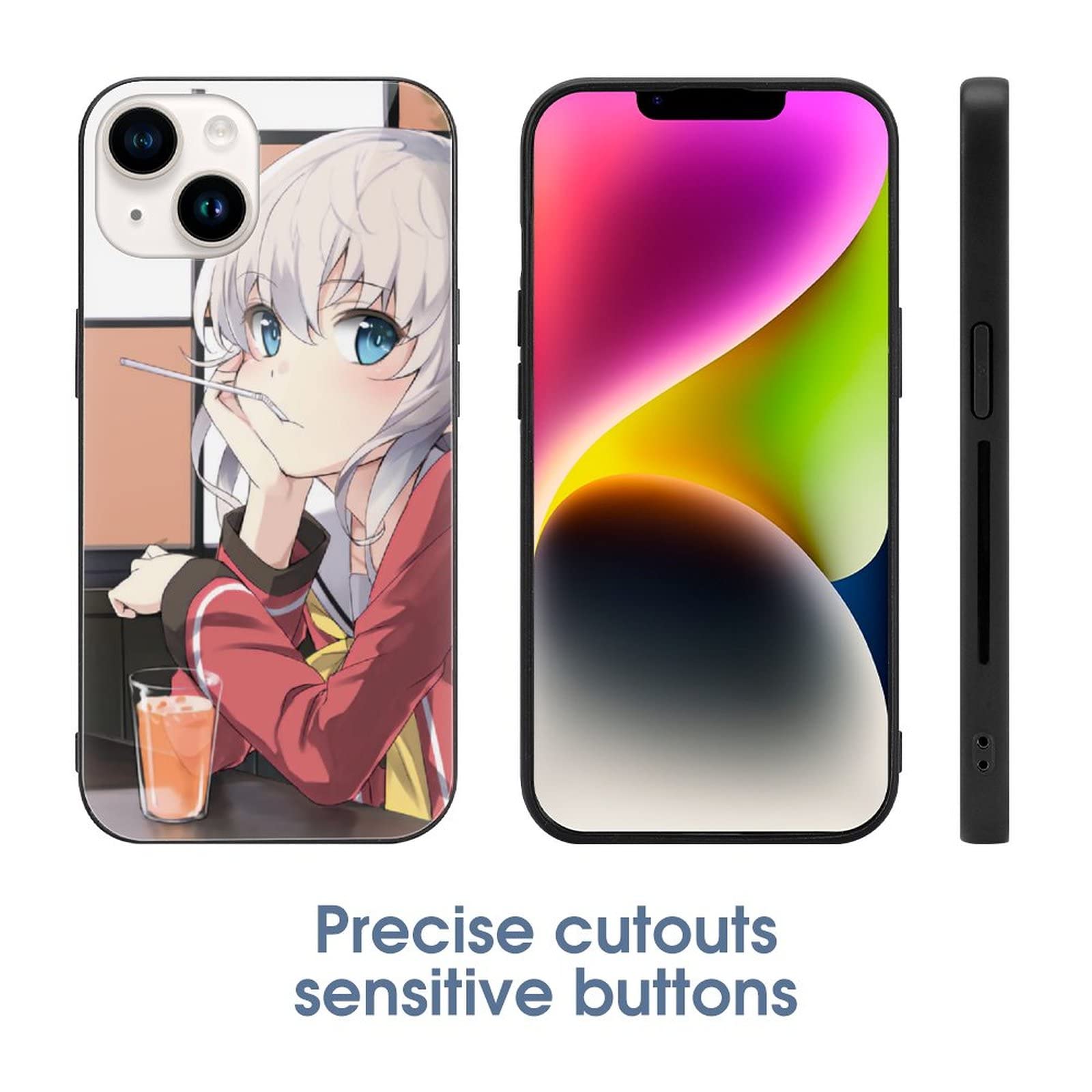 Amazon.co.jp: スマホケース IPhone14用ケース Charlotte